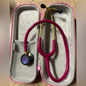 Littmann Raspberry tube Holographic Stethoscope